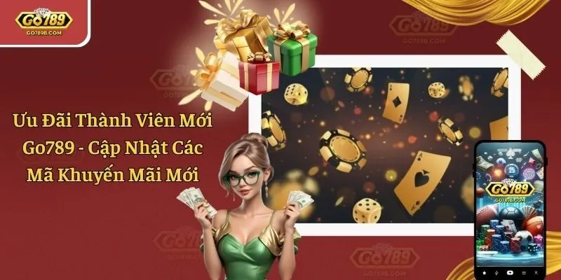 Ưu Đãi Thành Viên Mới Go789 - Cập Nhật Các Mã Khuyến Mãi Mới